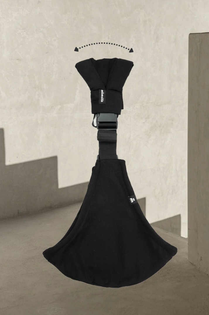 Porte bébé - Noir Intense