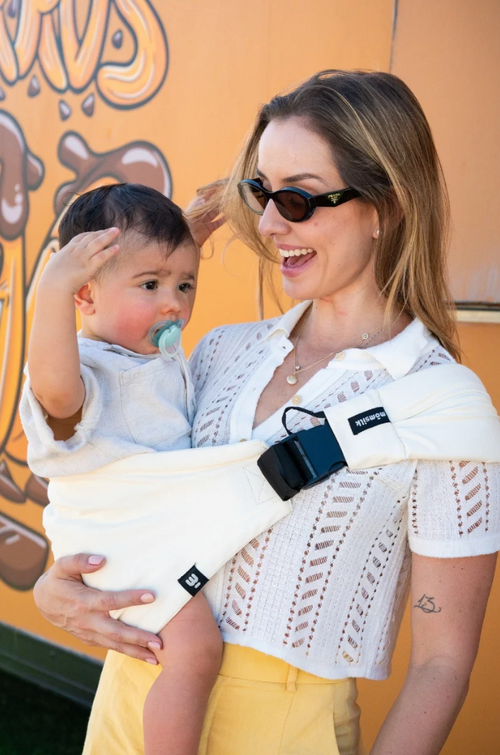 Porte bébé - Beige