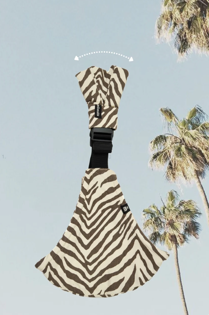 Porte bébé - Zèbre