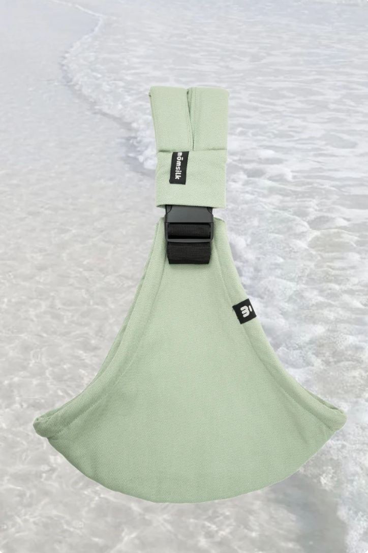 Porte bébé - Vert Pastel